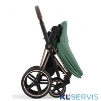 Коляска 2 в 1 Cybex Priam IV шасси Rose Gold