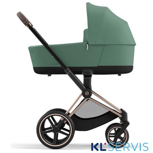 Коляска 2 в 1 Cybex Priam IV шасси Rose Gold