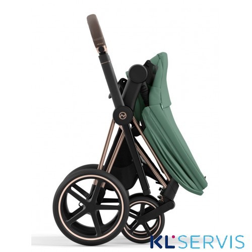 Коляска 2 в 1 Cybex Priam IV шасси Rose Gold