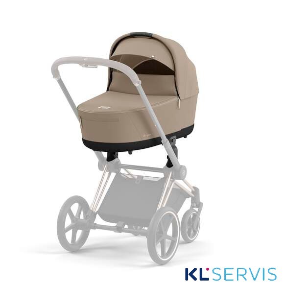 Коляска 2 в 1 Cybex Priam IV шасси Rose Gold