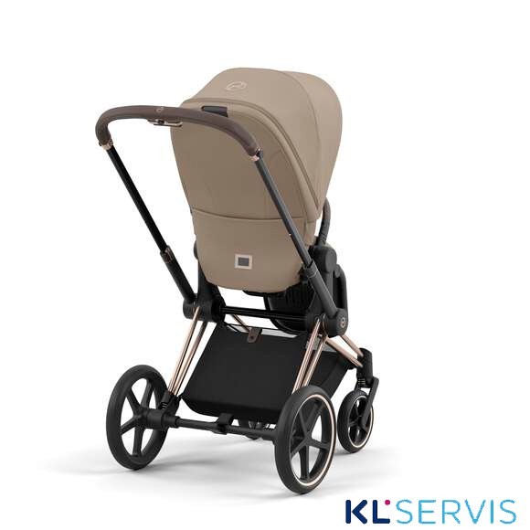 Коляска 2 в 1 Cybex Priam IV шасси Rose Gold