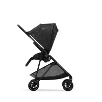 Коляска прогулочная Cybex Melio Street (с дождевиком), Real Black (Черный с принтом)