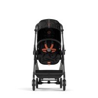 Коляска прогулочная Cybex Melio Street (с дождевиком), Real Black (Черный с принтом)