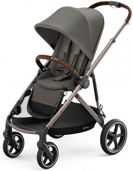 Прогулочная коляска Cybex Gazelle S TPE Soho Grey с корзиной и дождевиком