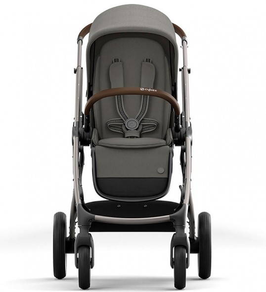 Прогулочная коляска Cybex Gazelle S TPE Soho Grey с корзиной и дождевиком