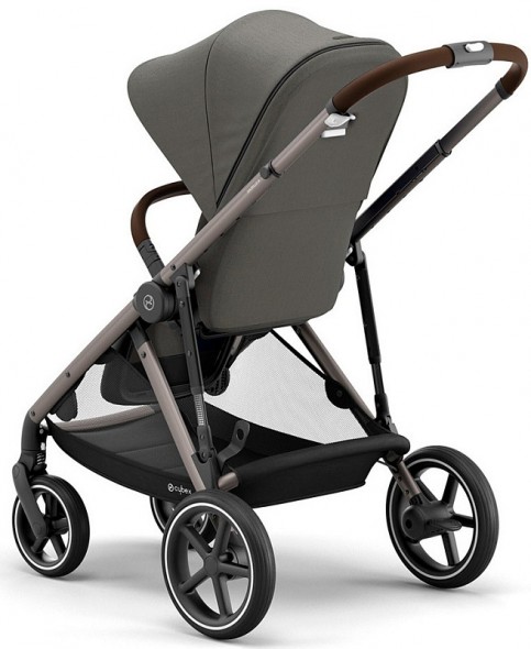 Прогулочная коляска Cybex Gazelle S TPE Soho Grey с корзиной и дождевиком