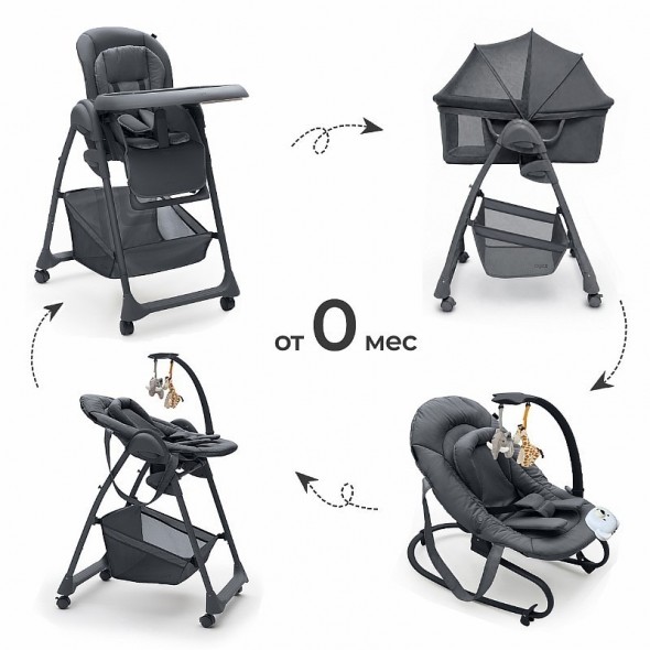 Система для кормления 4 в 1 Agex Seat’n Sleep
