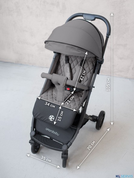 Прогулочная коляска Amarobaby Airy