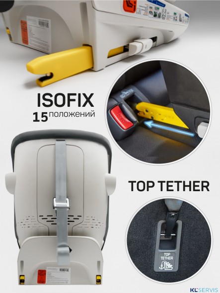 Детское Автокресло Amarobaby Defender, i-Size, 40-150 см