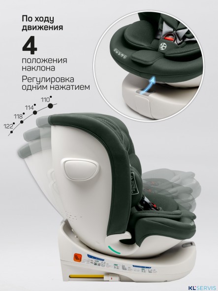 Детское Автокресло Amarobaby Defender, i-Size, 40-150 см