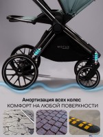 Коляска 2 в 1 AmaroBaby Motus Premium Ecco