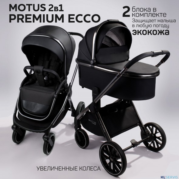 Коляска 2 в 1 AmaroBaby Motus Premium Ecco