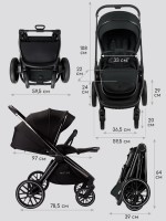 Коляска детская 2 в 1 Amarobaby Motus V2