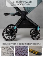 Коляска детская 2 в 1 Amarobaby Motus V2