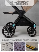 Коляска детская 2 в 1 Amarobaby Motus V2