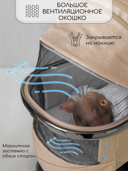 Коляска детская 2 в 1 Amarobaby Motus V2