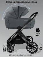 Коляска детская 2 в 1 с термолюлькой Amarobaby Phenom