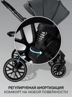 Коляска детская 2 в 1 с термолюлькой Amarobaby Phenom