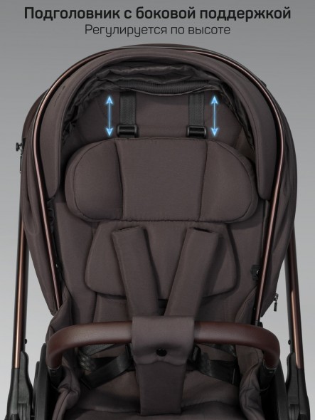 Коляска детская 2 в 1 с термолюлькой Amarobaby Phenom