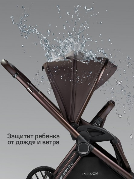 Коляска детская 2 в 1 с термолюлькой Amarobaby Phenom