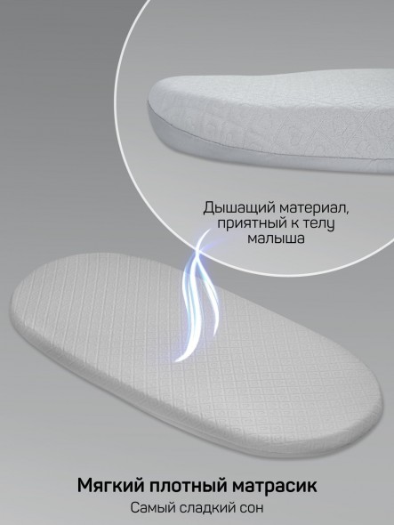 Коляска детская 2 в 1 с термолюлькой Amarobaby Phenom