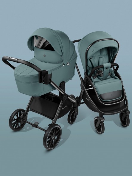 Коляска детская 2 в 1 с термолюлькой Amarobaby Phenom