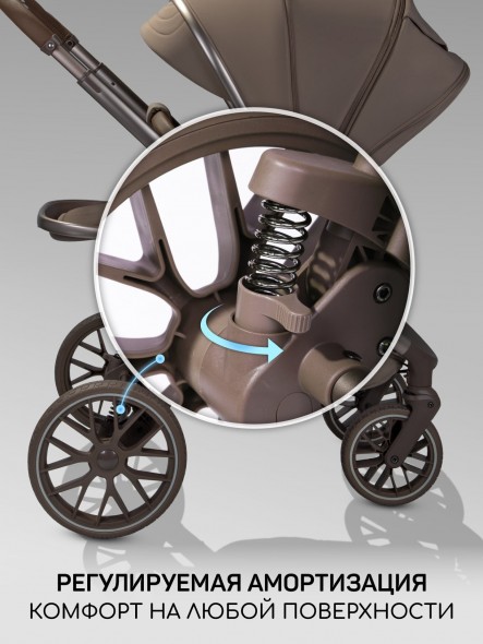 Коляска детская 2 в 1 с термолюлькой Amarobaby Phenom