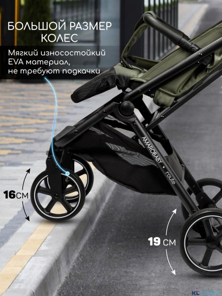 КОЛЯСКА ПРОГУЛОЧНАЯ AMAROBABY ROUTE