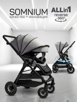 Прогулочная коляска с реверсивным блоком Amarobaby Somnium