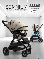 Прогулочная коляска с реверсивным блоком Amarobaby Somnium