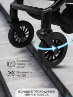 Прогулочная коляска с реверсивным блоком Amarobaby Somnium