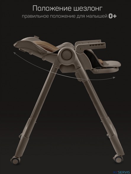 Стульчик детский для кормления Amarobaby Gourmet