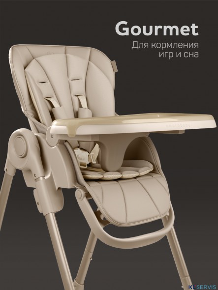 Стульчик детский для кормления Amarobaby Gourmet