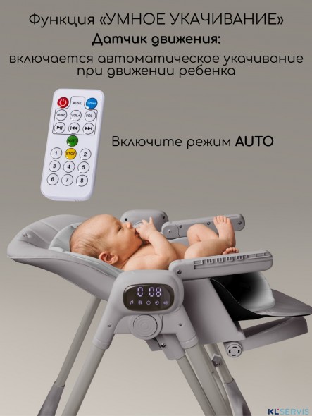 Стульчик для кормления многофункциональный Amarobaby Legacy