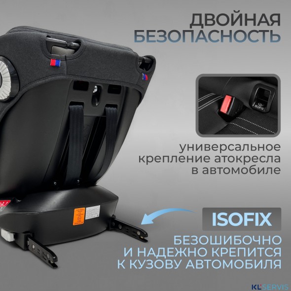 Автокресло Bubago Aspid (0-36 кг) (Isofix, поворот 360)