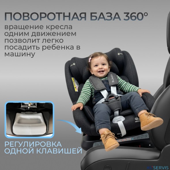 Автокресло Bubago Aspid (0-36 кг) (Isofix, поворот 360)