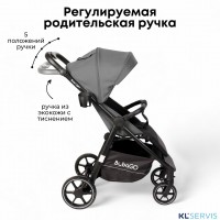 Коляска детская прогулочная BubaGo арт.BG 137-2 MODEL BASS  Light 2025