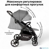 Коляска детская прогулочная BubaGo арт.BG 137-2 MODEL BASS  Light 2025