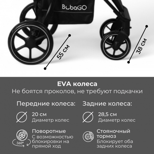 Прогулочная коляска  Bubago Cross City 2025