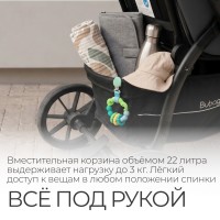 Коляска прогулочная BubaGo MODEL CROSS City LUX 