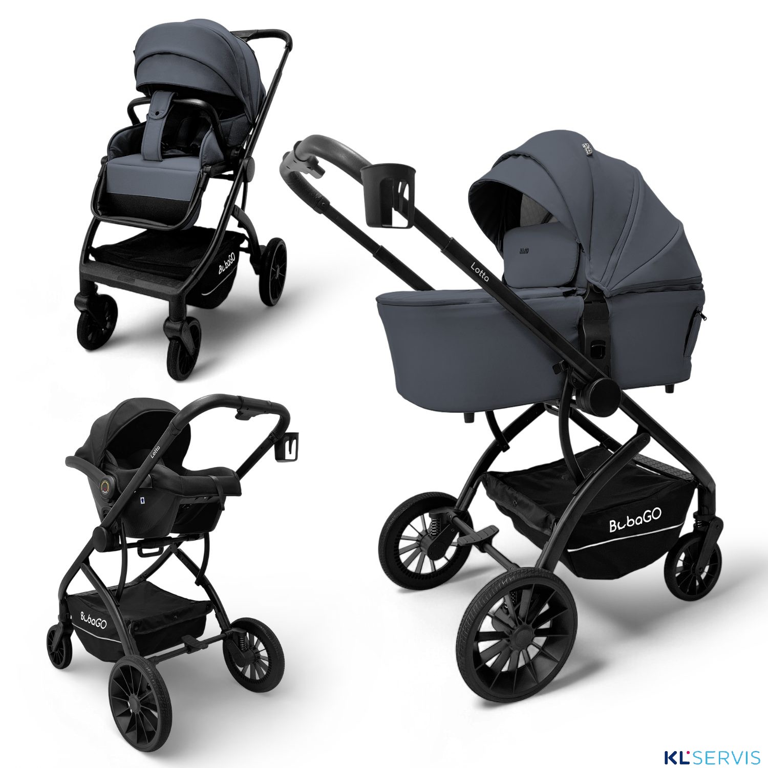 темно-серый