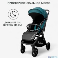 Коляска детская прогулочная BubaGO Luna 2025