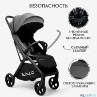 Коляска детская прогулочная BubaGO Luna 2025