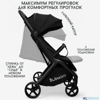 Коляска детская прогулочная BubaGO Luna 2025
