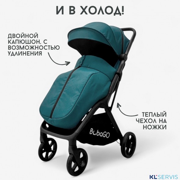 Коляска детская прогулочная BubaGO Luna 2025