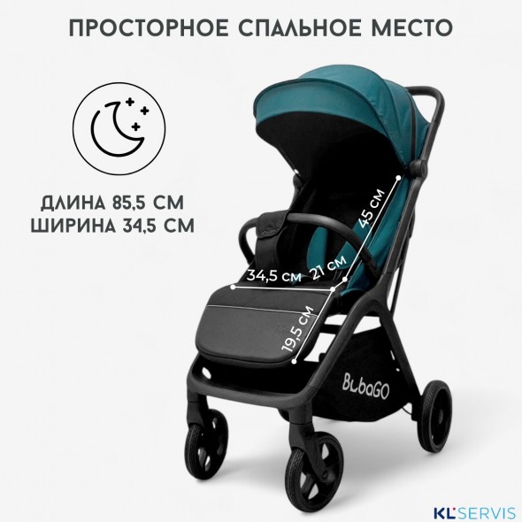 Коляска детская прогулочная BubaGO Luna 2025
