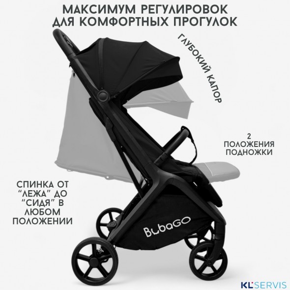 Коляска детская прогулочная BubaGO Luna 2025