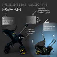 Коляска-автокресло BubaGO Mirco 4в1