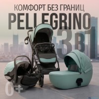 Модульная коляска  Pellegrino 3в1