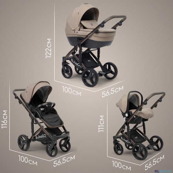 Детская коляска BubaGo Rosano 3 в 1
